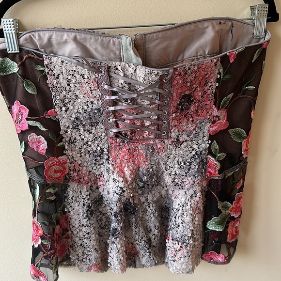 Byron Lars bustier top size 8 - Picture 5 of 8